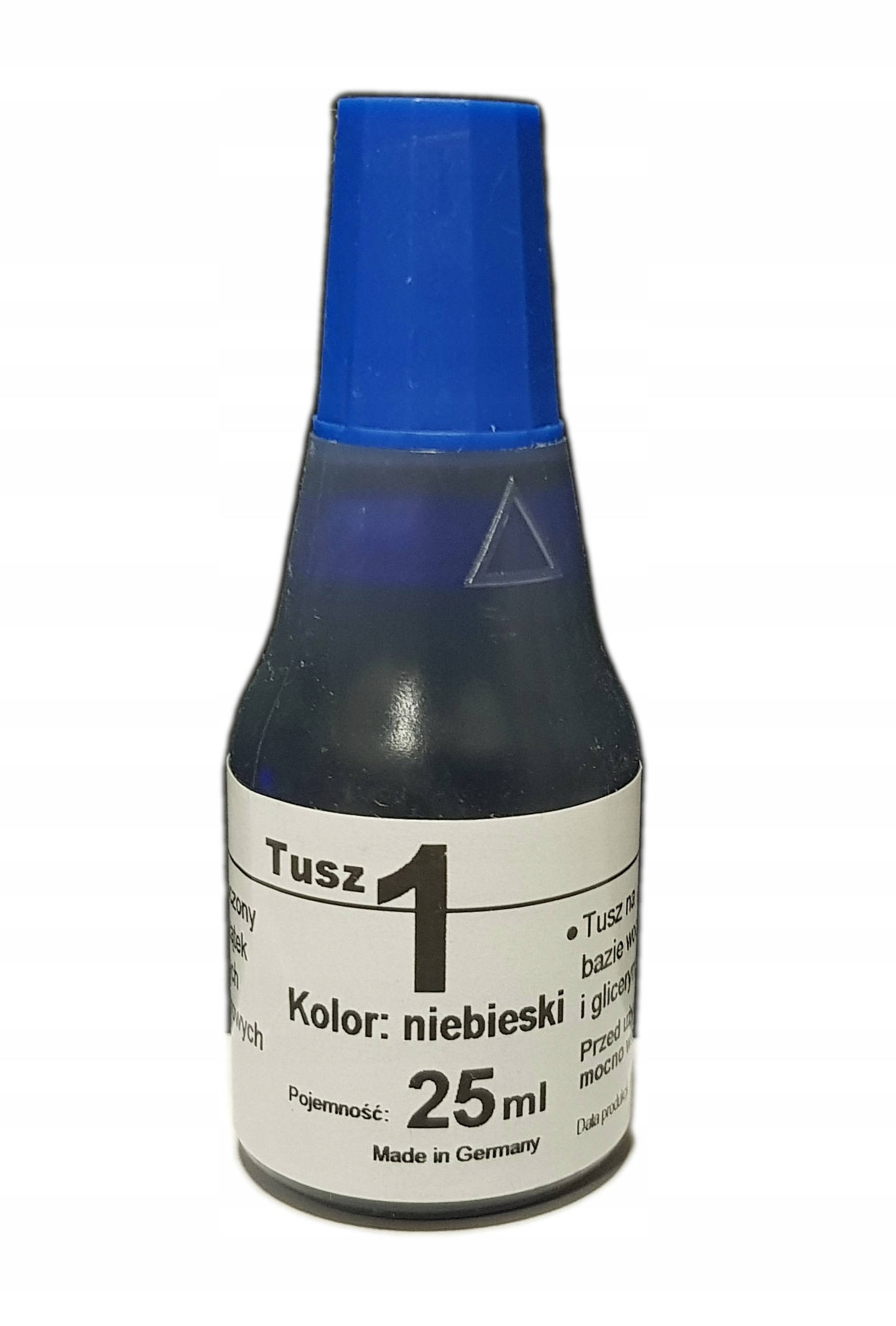 Tusz do pieczątek JEDYNKA 25ml NIEBIESKI