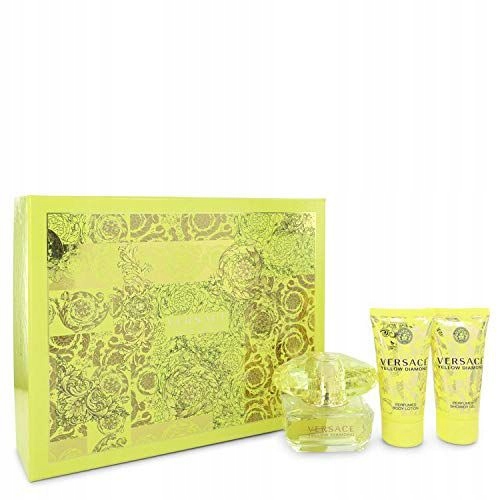 Versace Yellow Diamond Edt 50 ML Tělové Mléko 50 ML Sprchový Gel 50 ML Pro Ženy