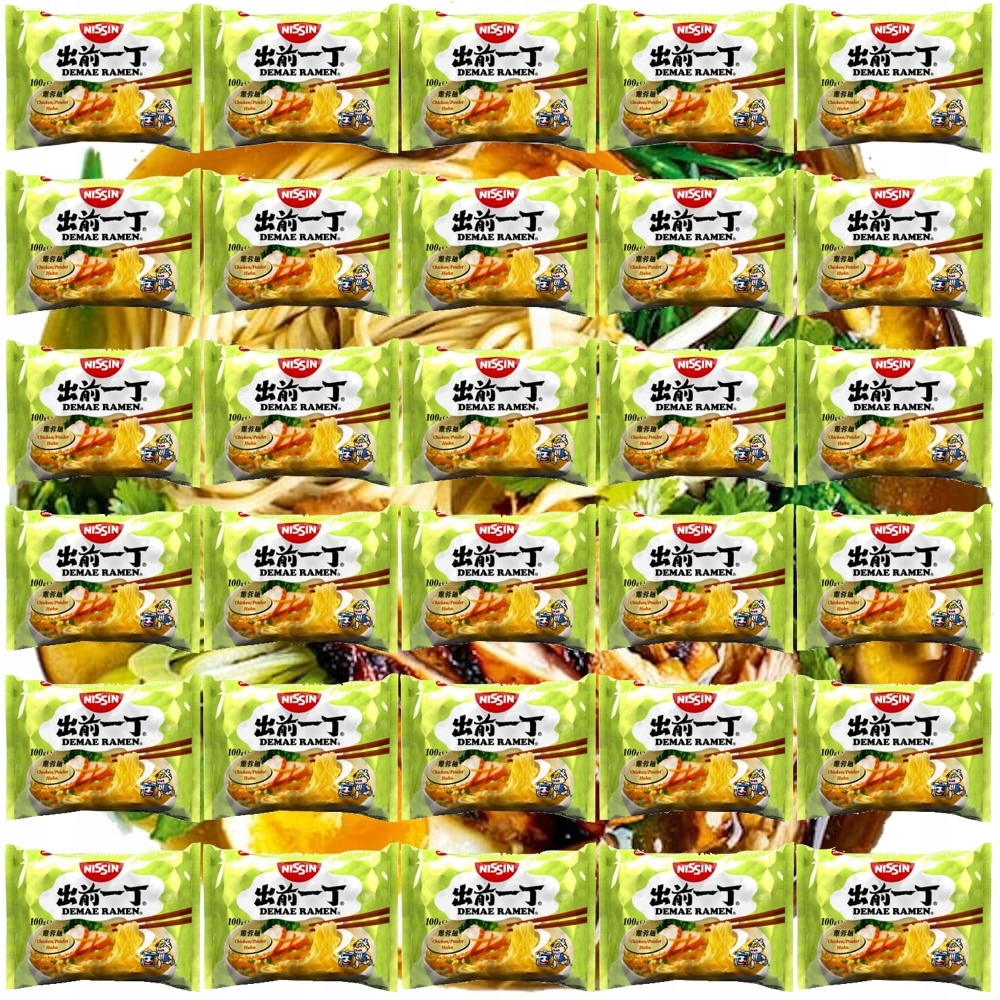 Karton Polévka Těstoviny Instant Demae Ramen Kuřecí Chicken 30 x 100 g Nissin