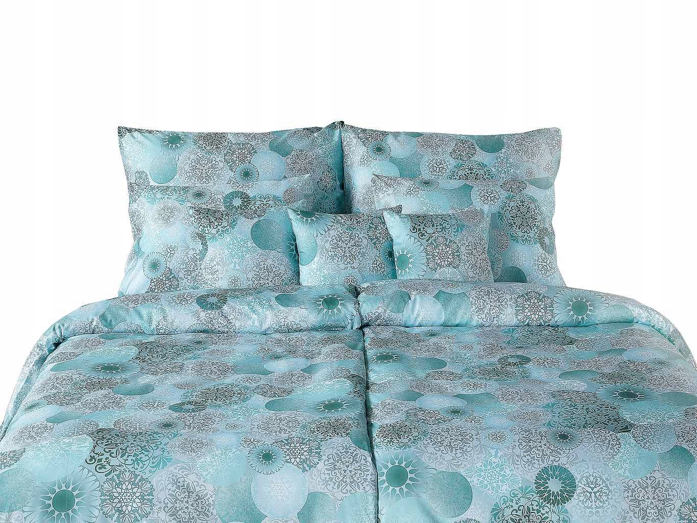 Dadka Obliečky satén Geon Mandaly mentol 140x200, 70x90 cm