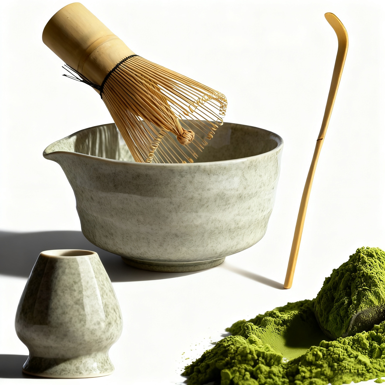 Levně 4 Ks Sada Matcha Bambus Tradiční Rukodělná Výroba Vysoká Kvalita