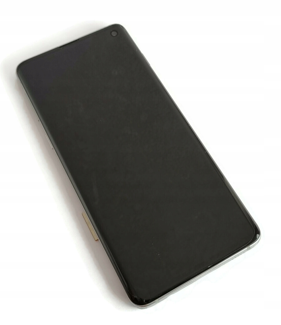 Org LCD displej originálny s rámčekom Samsung Galaxy S10 (SM-G973) biely