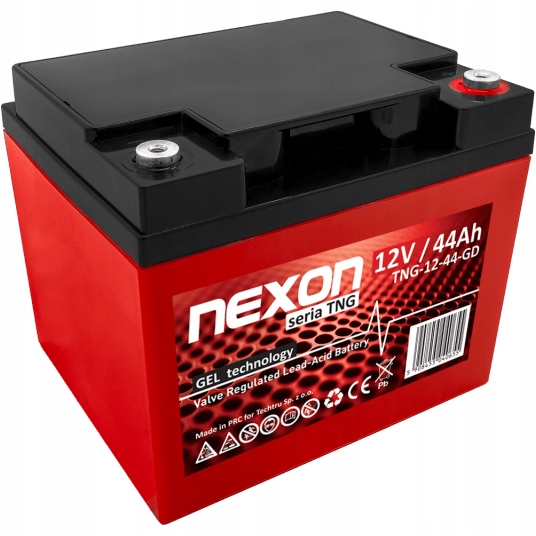 Nexon Tng Akumulator Vrla Gel 12V 44Ah (Żywotność 12 lat)