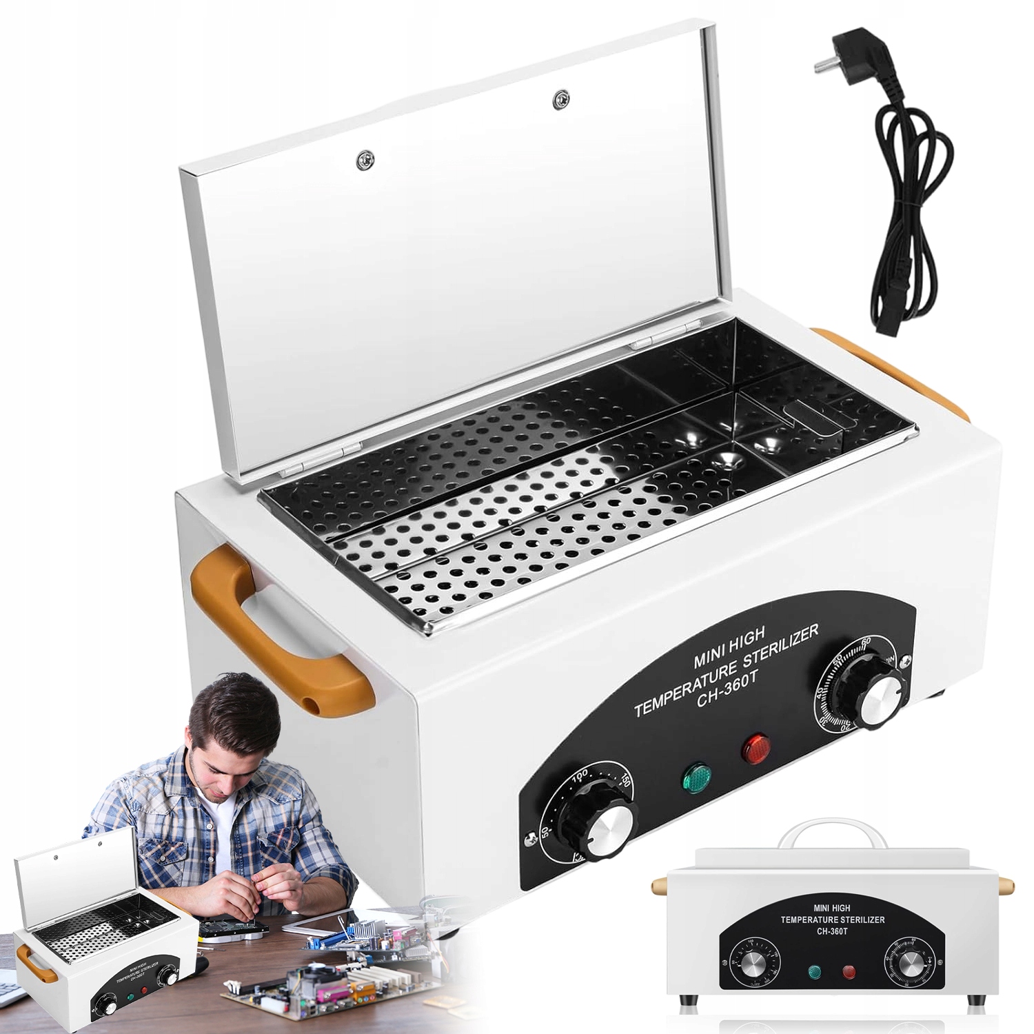 Sterilizátor 1,5 L Pro Zubní Ordinaci A Kosmetický Salon