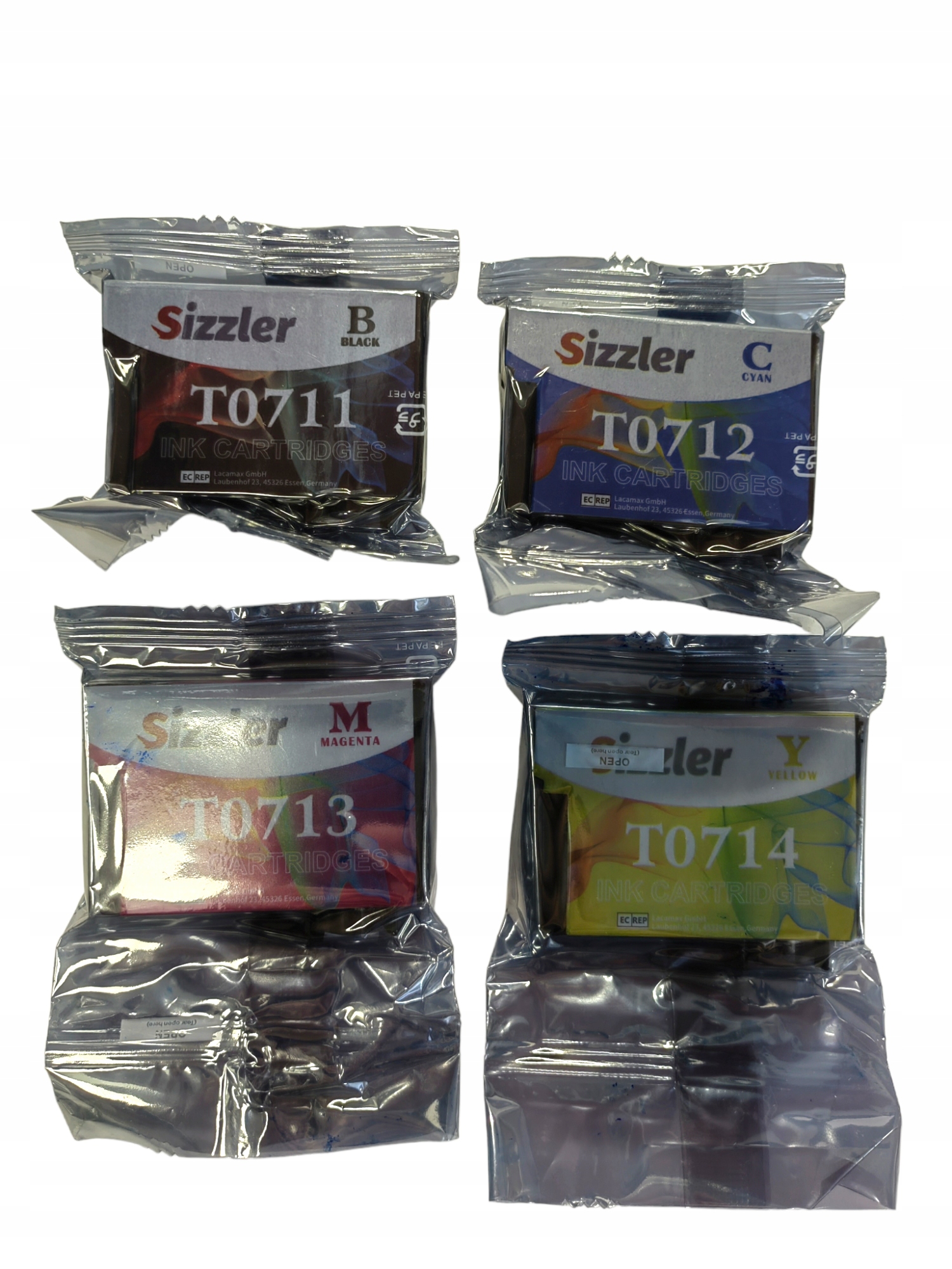 Sizzler T0711, T0712, T0713, T0714 toner, náhrada pro tiskárny Epson