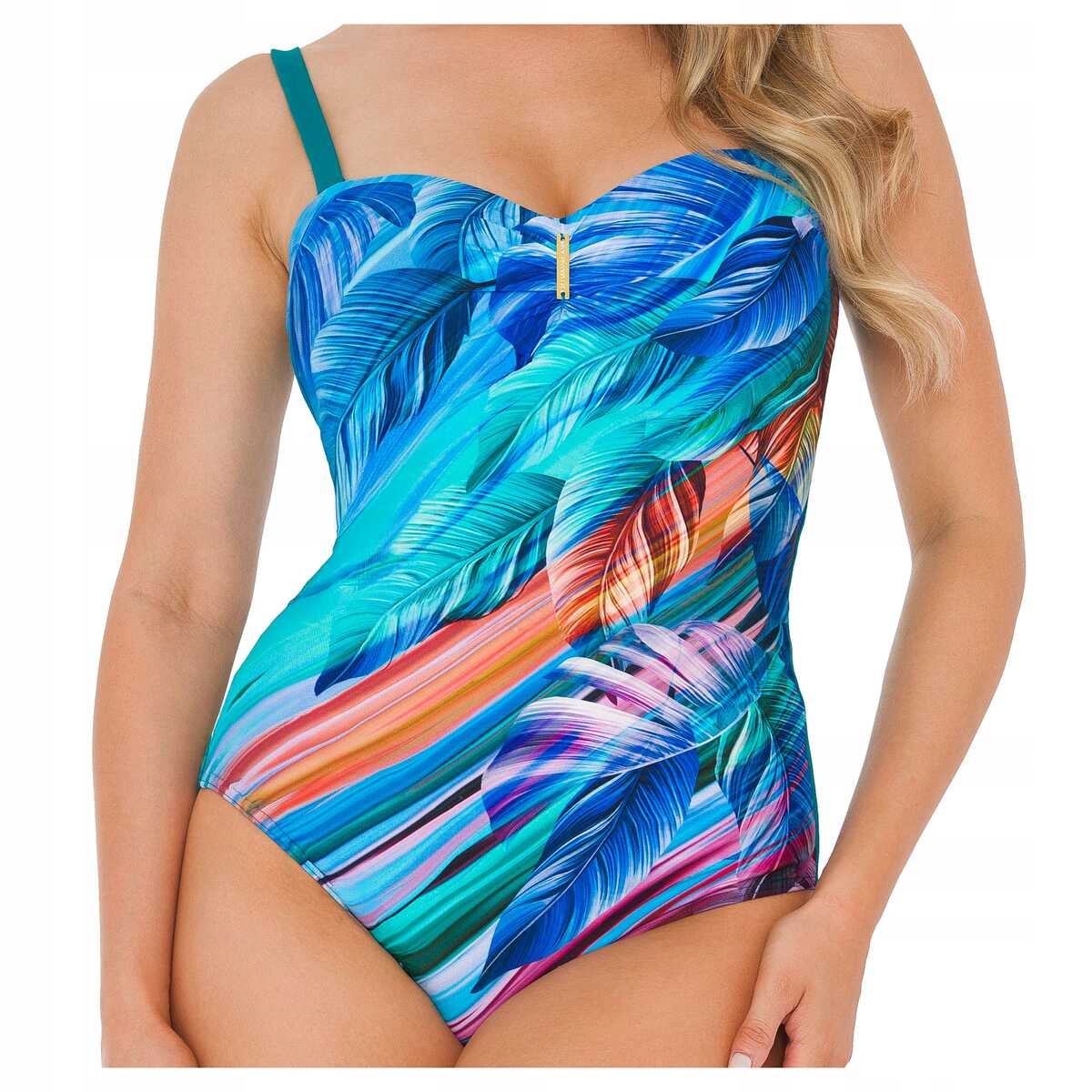 Self Dámské jednodílné plavky Oasis 2 blue 75F