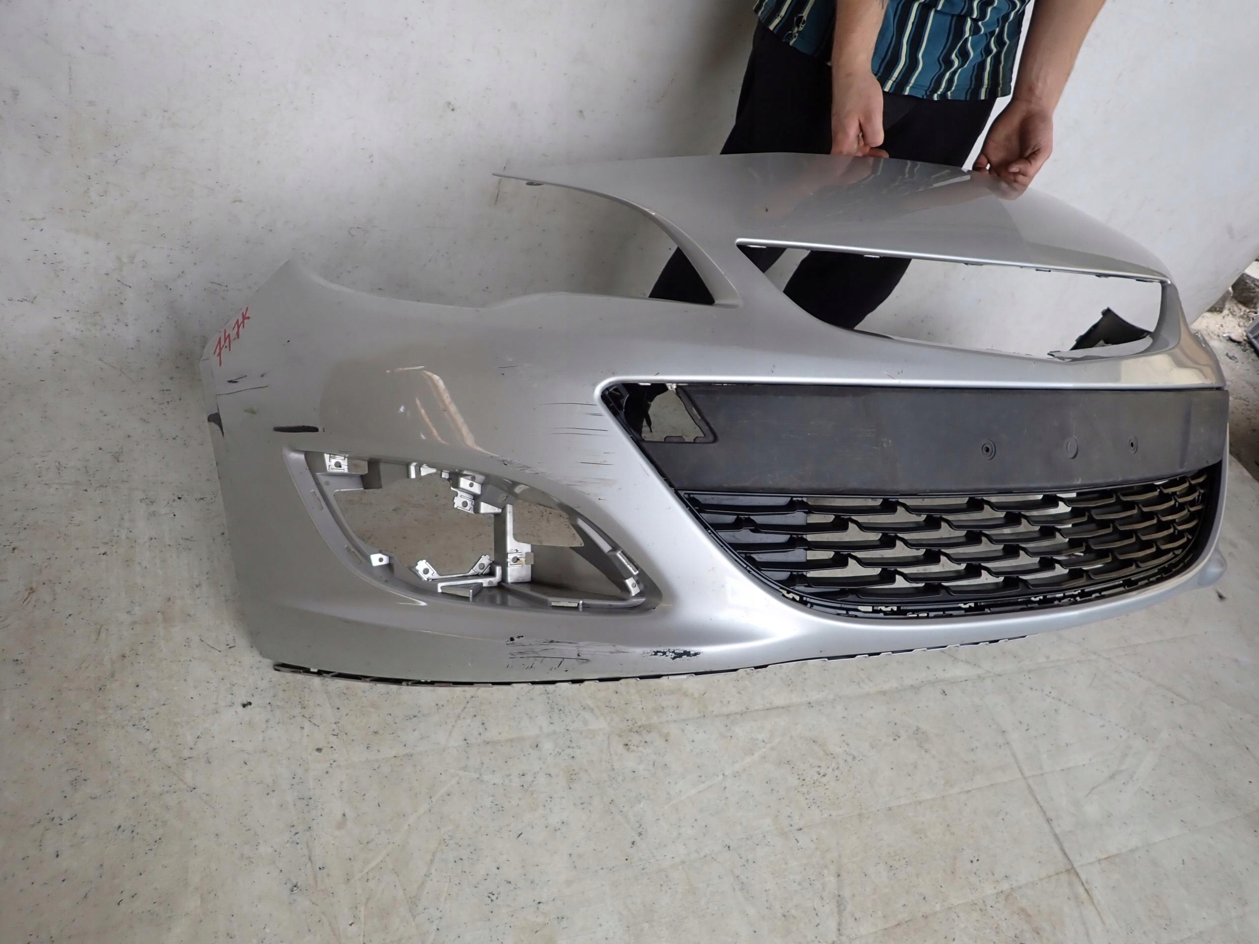 OPEL ASTRA J IV LIFT 2012-2015 bumper front front without DZIUR 13368660