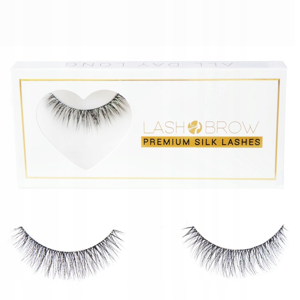 Hedvábné řasy na pásku All Day Long C 0,07 8-13 mm Premium Silk Lashes