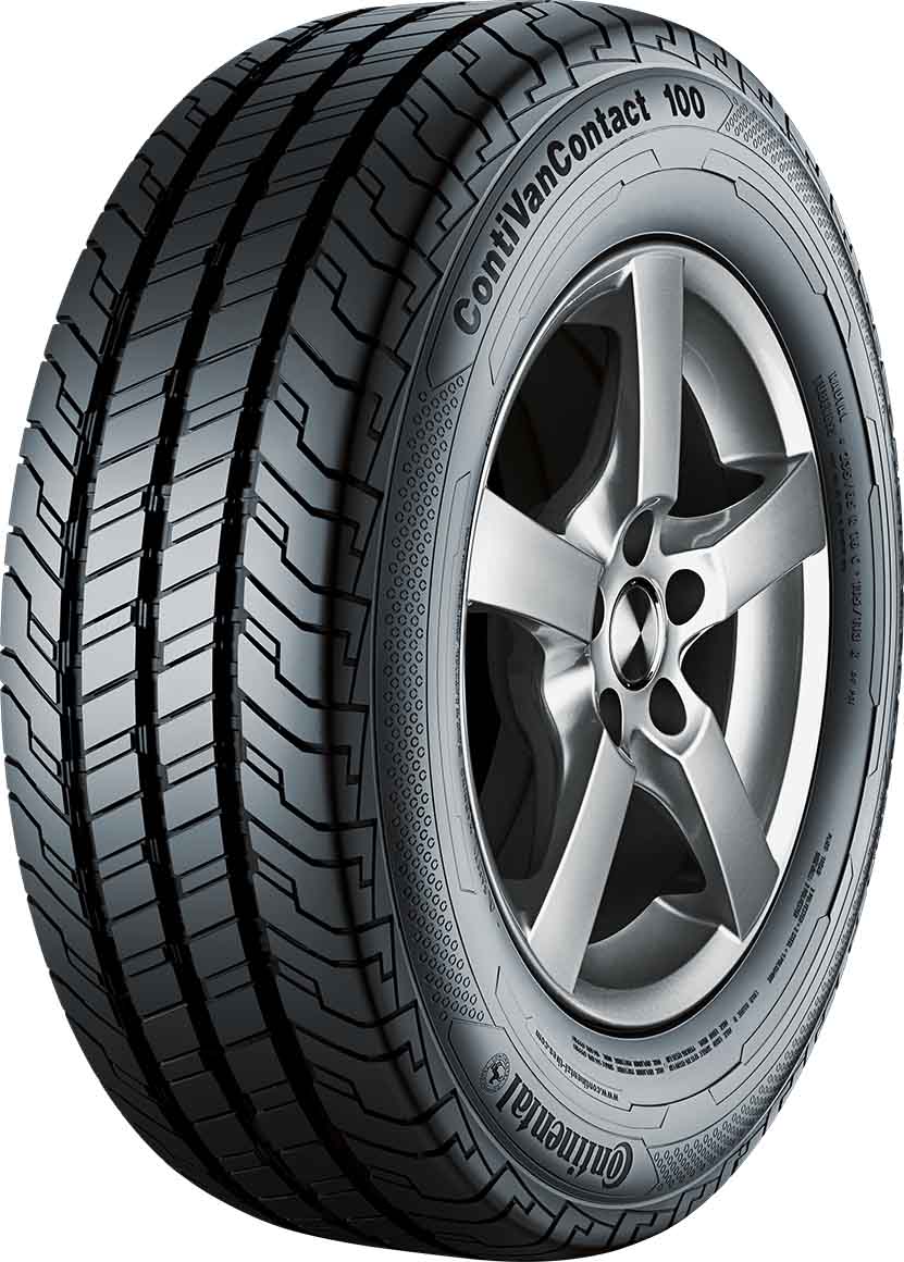 4x 225 / 75R16C Continental ContiVanContact 100