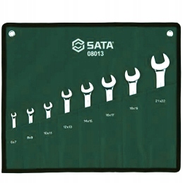 

Sata Klucze Płaskie Dwustronne 6-22 mm Zestaw 8szt