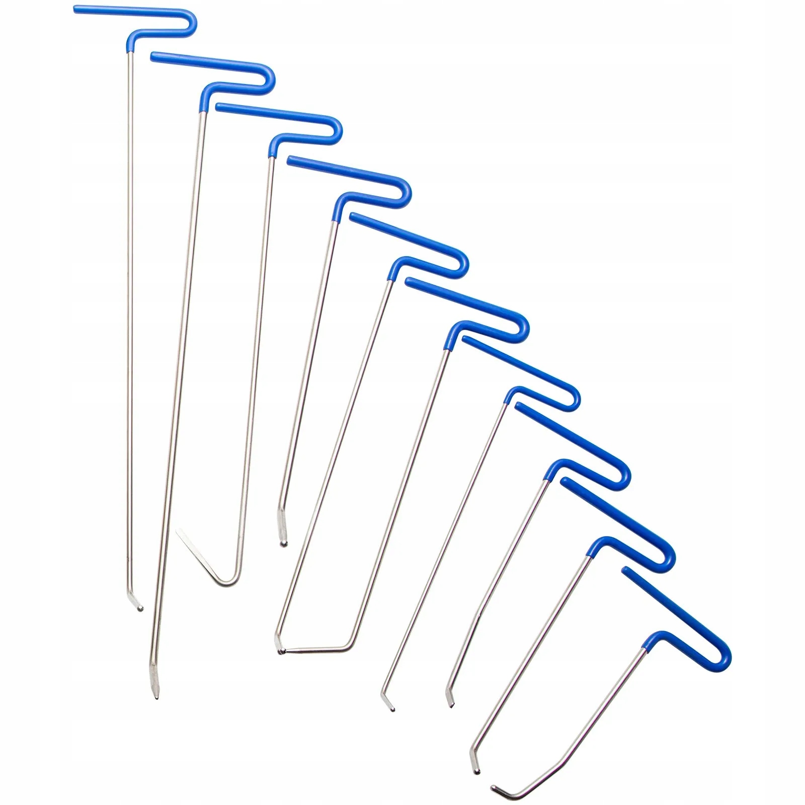 Sada nástrojů pro odstraňování promáčklin Pdr – dráty a tyče 20 ks