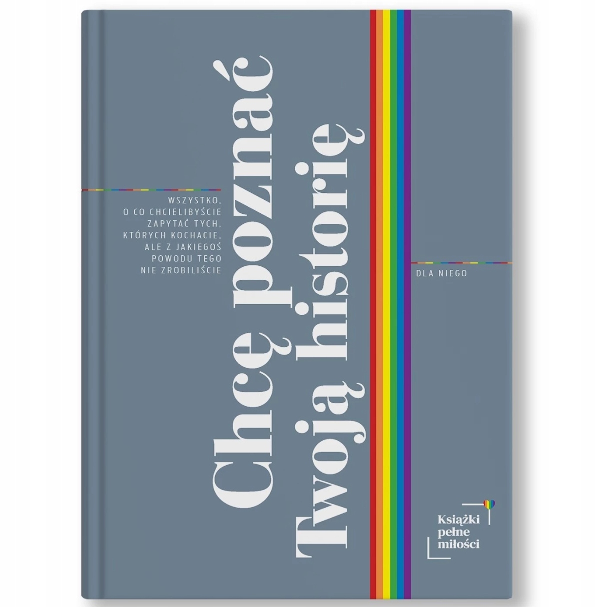 Prezent dla geja - książka z pytaniami - Wyjątkowy prezent