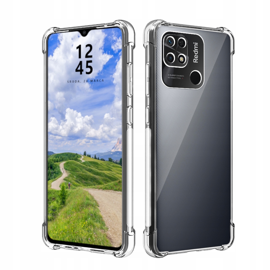 

Etui do Redmi 10C Pancerne Shockproof Szkło