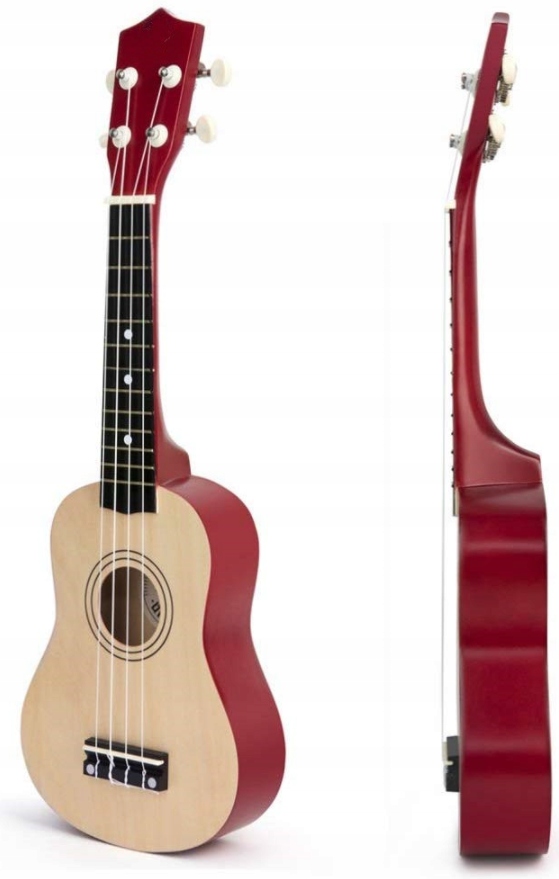 DREWNIANE UKULELE SOPRANOWE RÓŻNE KOLORY Marka Musico