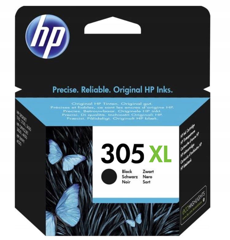 N Tusz do Hp 305XL Bk czarny 4ml, Deskjet 2710e, 2320 2710e, 2810e