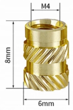 

Insert Wkładka Nitonakrętka Gwintowana M4 10szt
