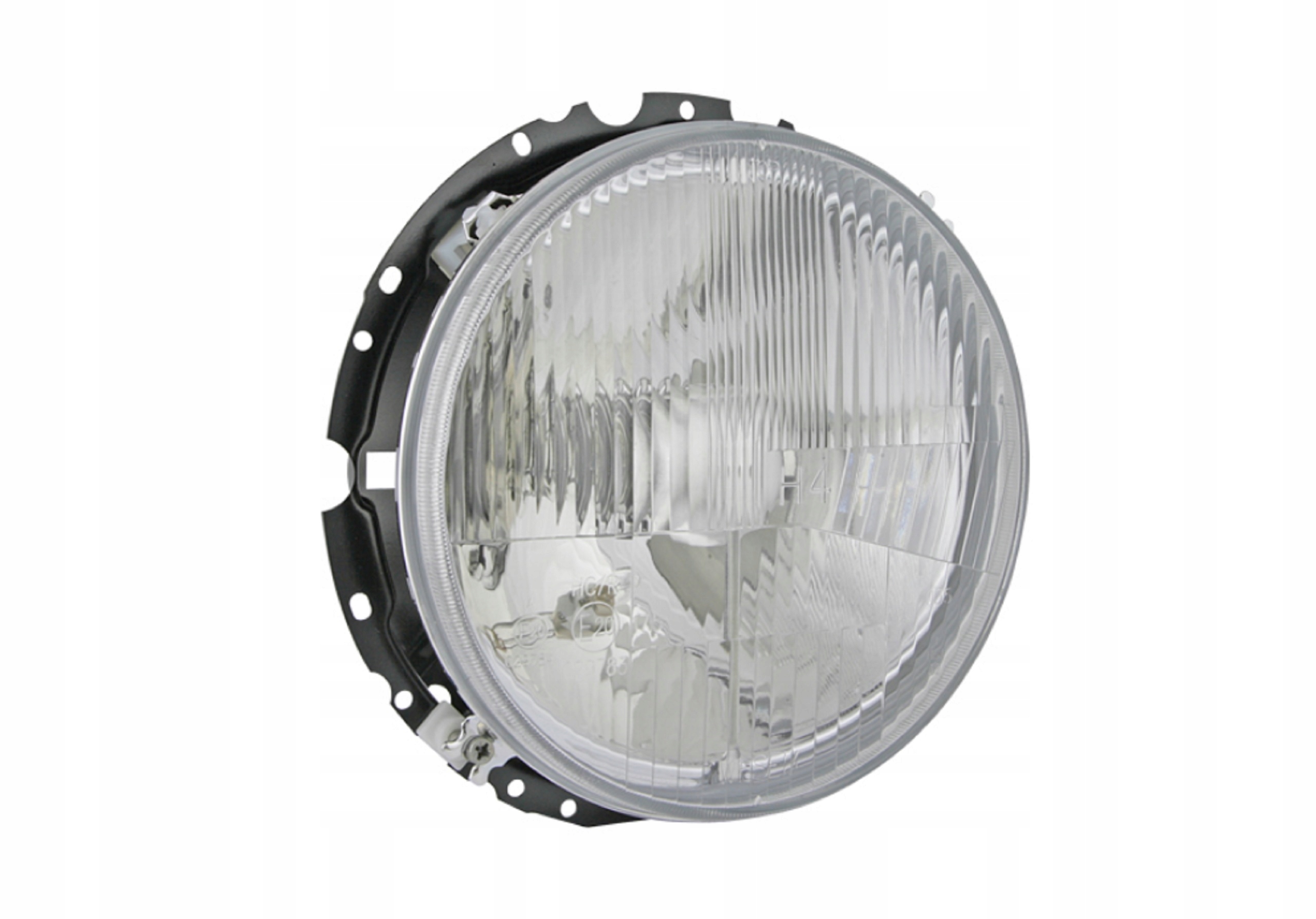 Světlomet L/p (H4/T4W, Manuální, Barva Vložky: Chromovaná, Průměr: 178 MM)