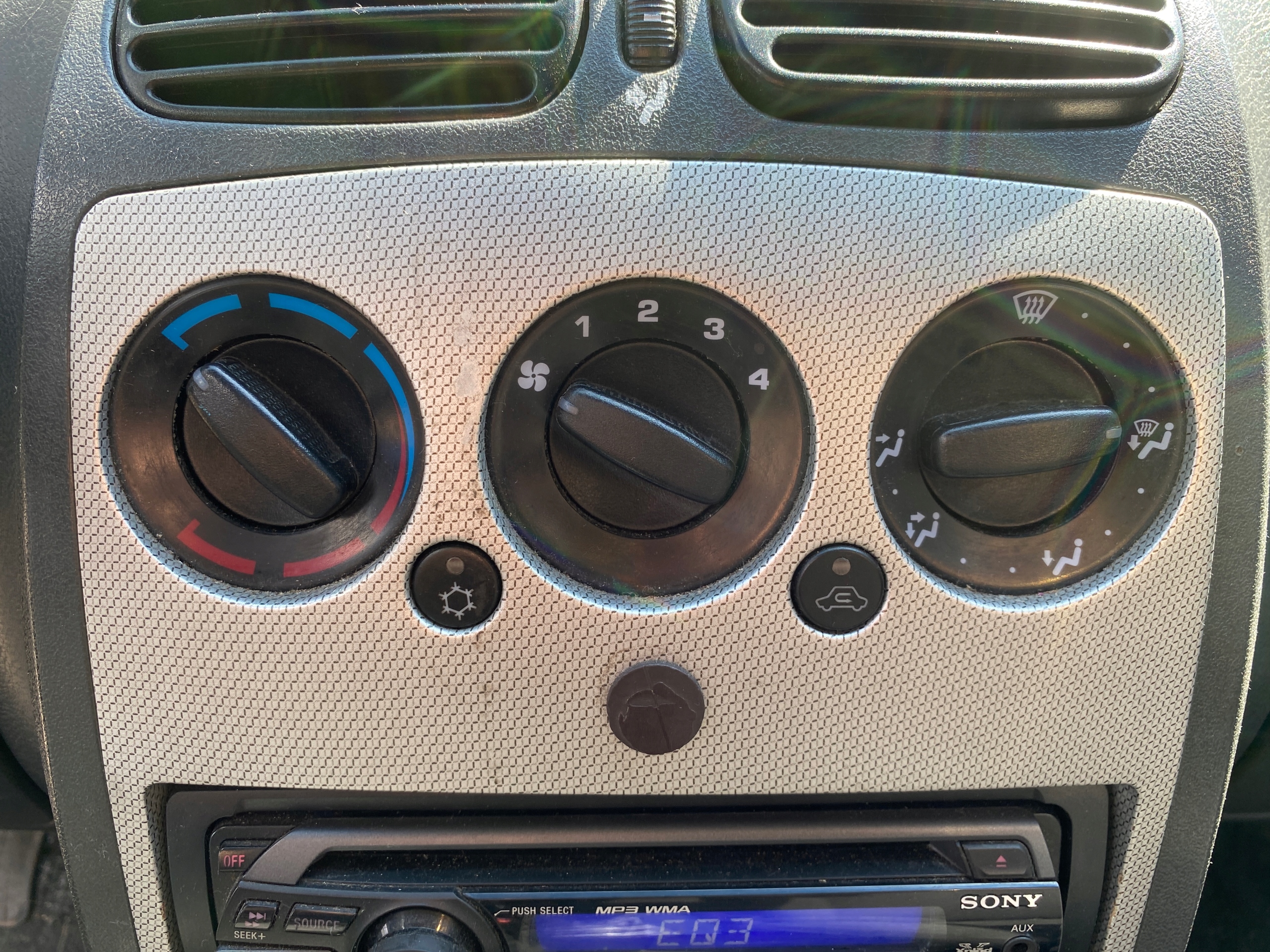 switch switch REGULACJA PANEL OGRZEWANIA Tata Indica FL 08-10