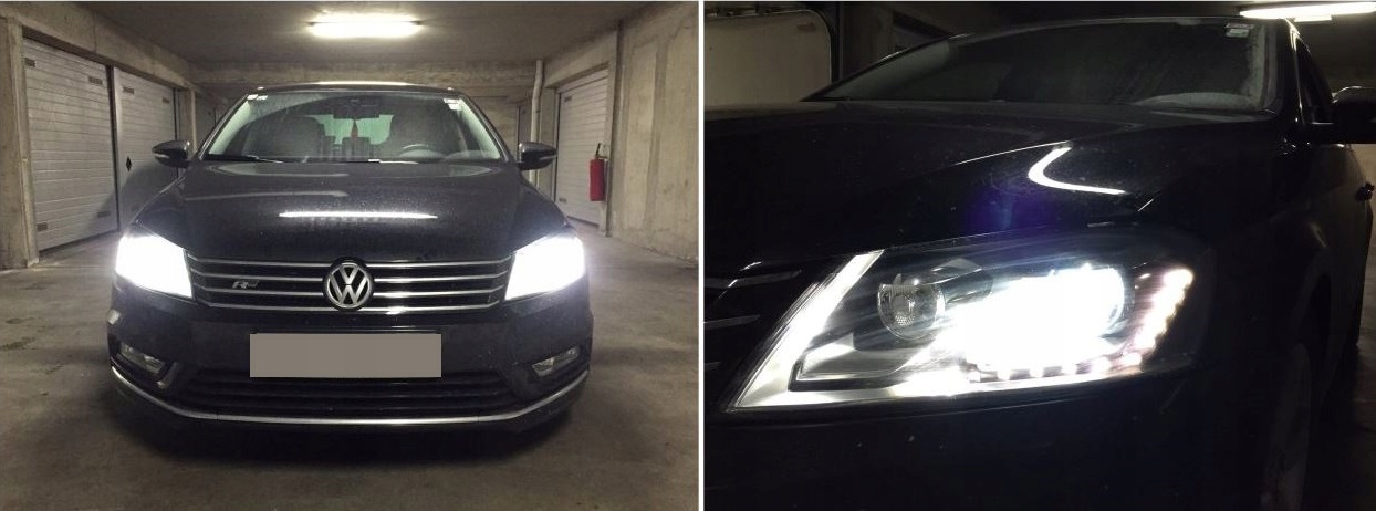 światła mijania żarówki zestaw xenon VW Passat B7 Rodzaj Ksenonowe