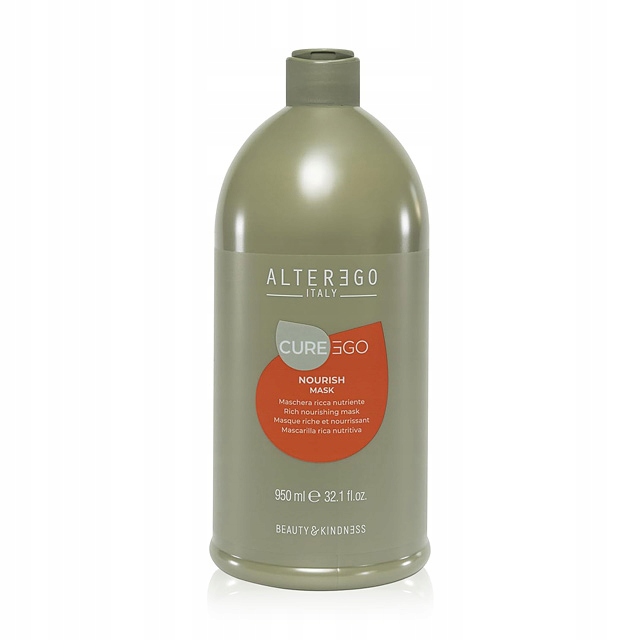 Alter Ego CureEgo Nourish – Maska pro slabé a poškozené vlasy 950 ml