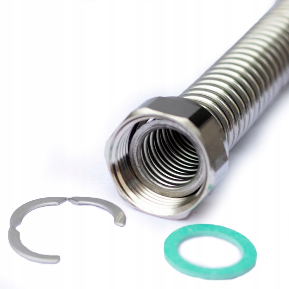 

Zakucie elastycznej karbowanej rury nierdzewnej