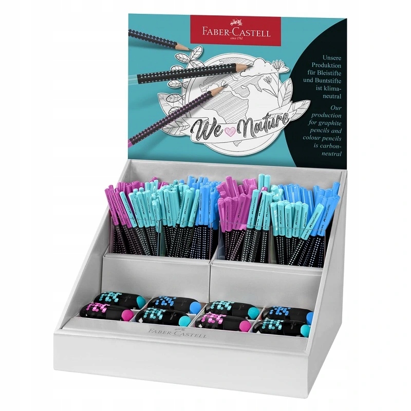 Faber-castell grafitová tužka Grip Jumbo, Hb 240ks ve stojánku