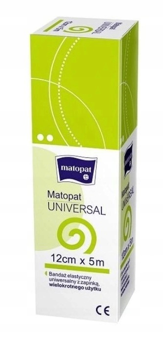 

Matopat Universal Bandaż Elastyczny 5mx12cm Zapink