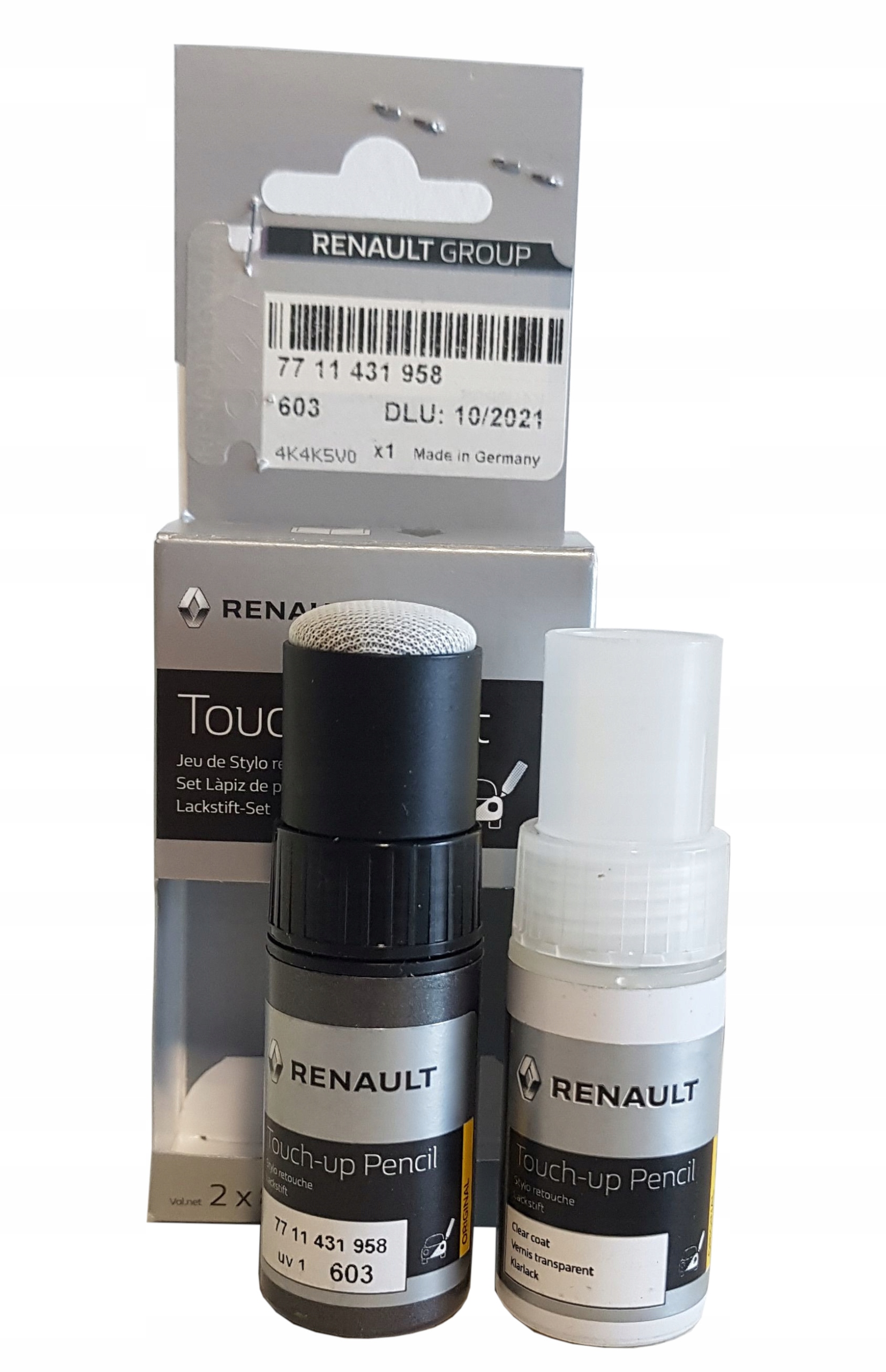 

Zaprawka Kolor 603 Renault Lakier Gris Hologram