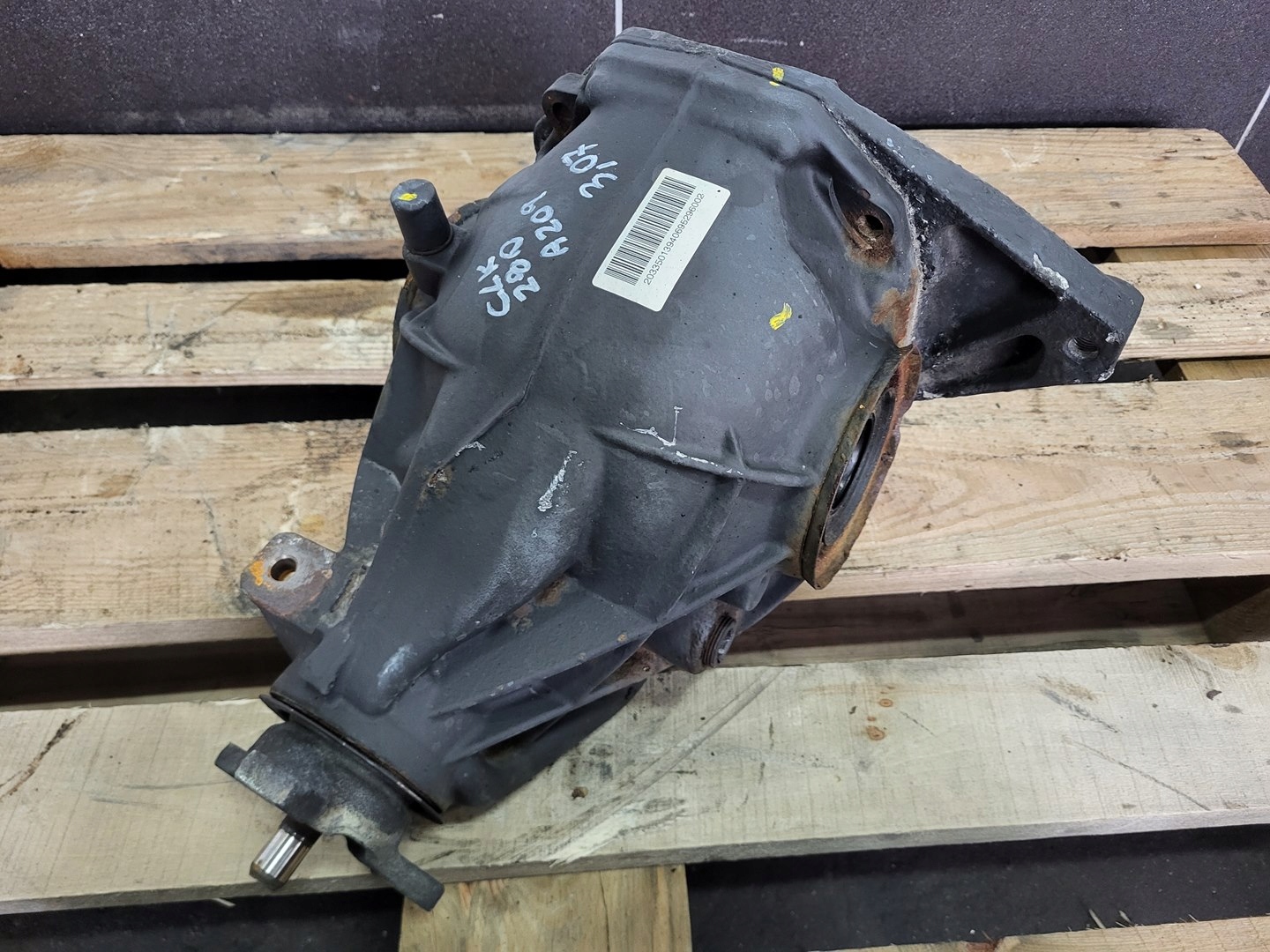 MERCEDES CLK A209 W209 C209 3.0 B differential rear part diff PRZELOZENIE 3.07