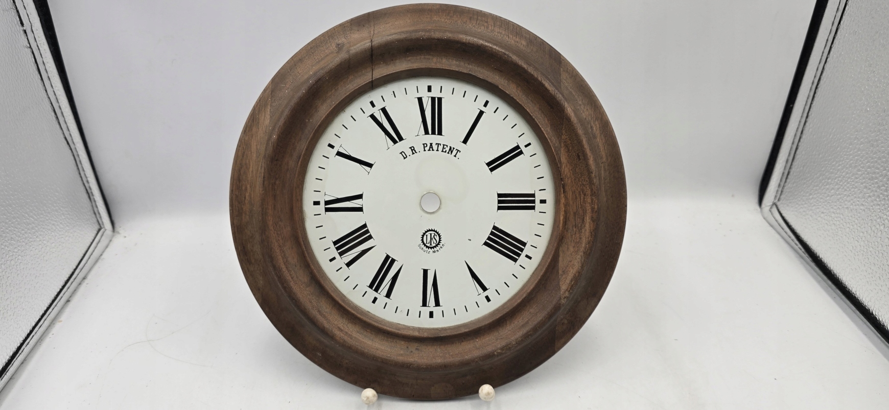 STARA TARCZA ZEGARA LFS SCHUTZ MARKE VINTAGE LOFT
