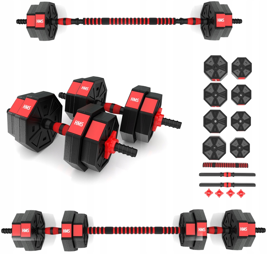 

Hantle Regulowane 2w1 15Kg Zestaw Hantli Gryf