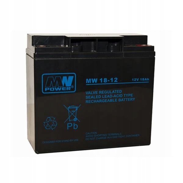 Akumulator żelowy bezobsługowy 12V 18Ah Mw Power
