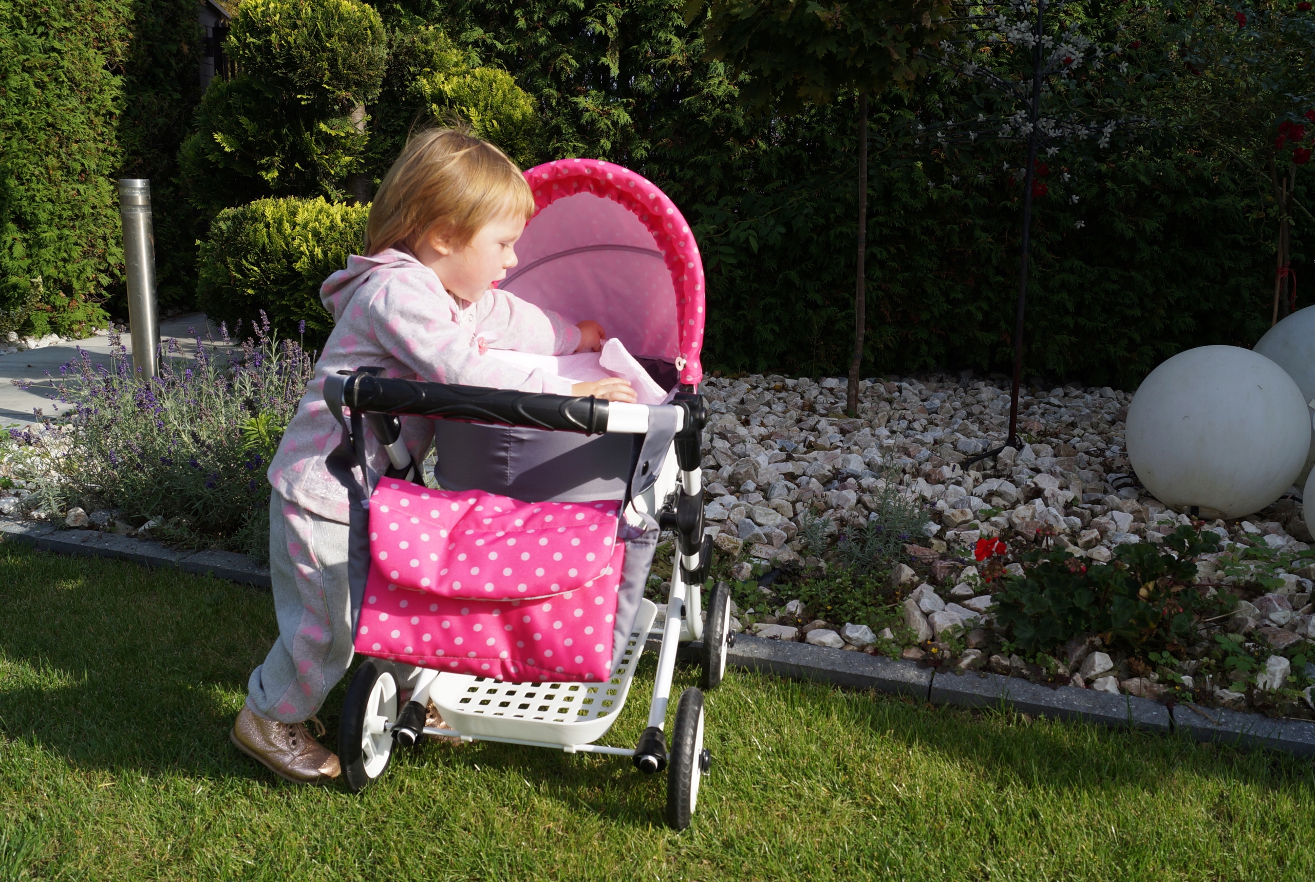 Wózek dla lalek lalkowy LILY Adbor Marka inna