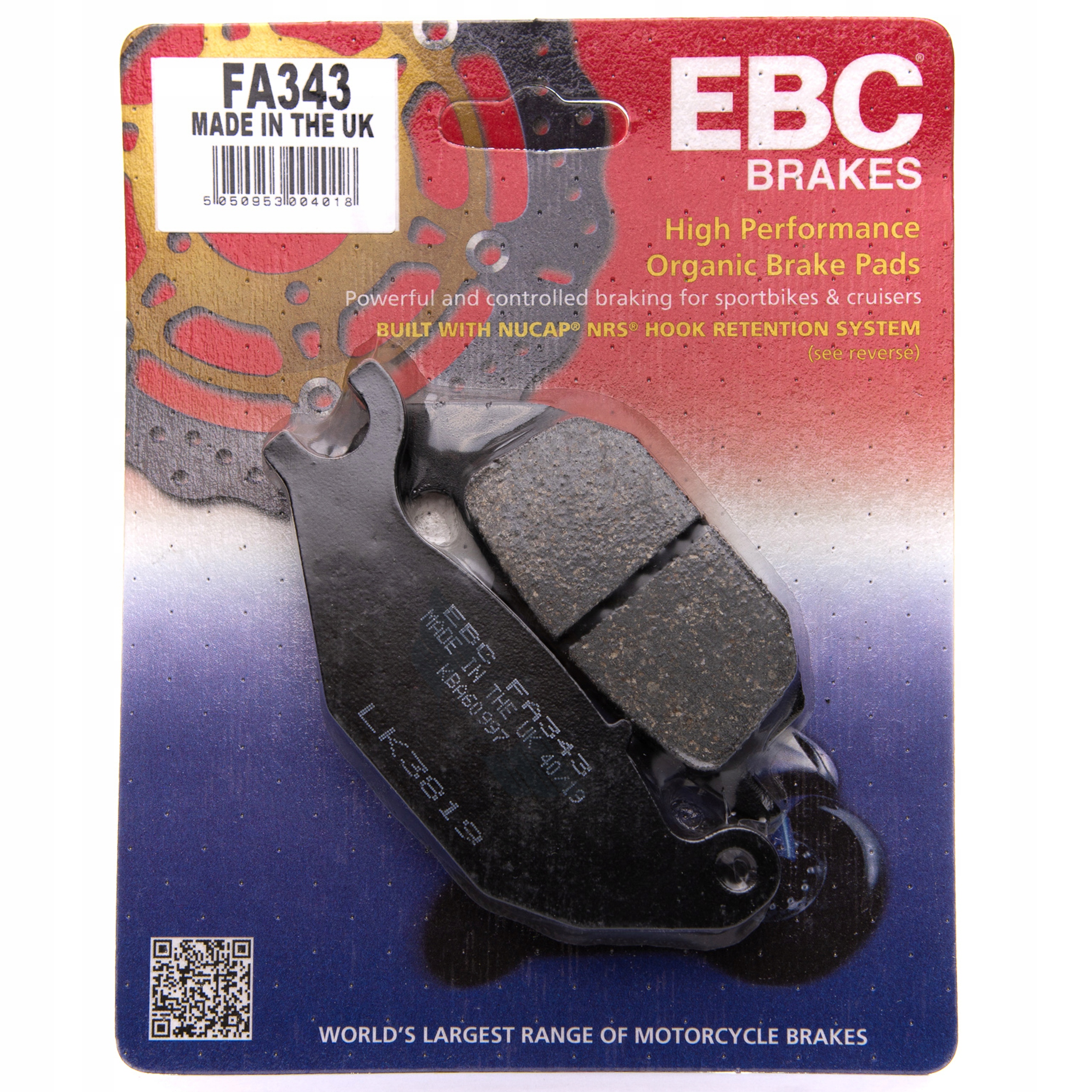 Klocki Hamulcowe Ebc Honda Cbr 125 04-10