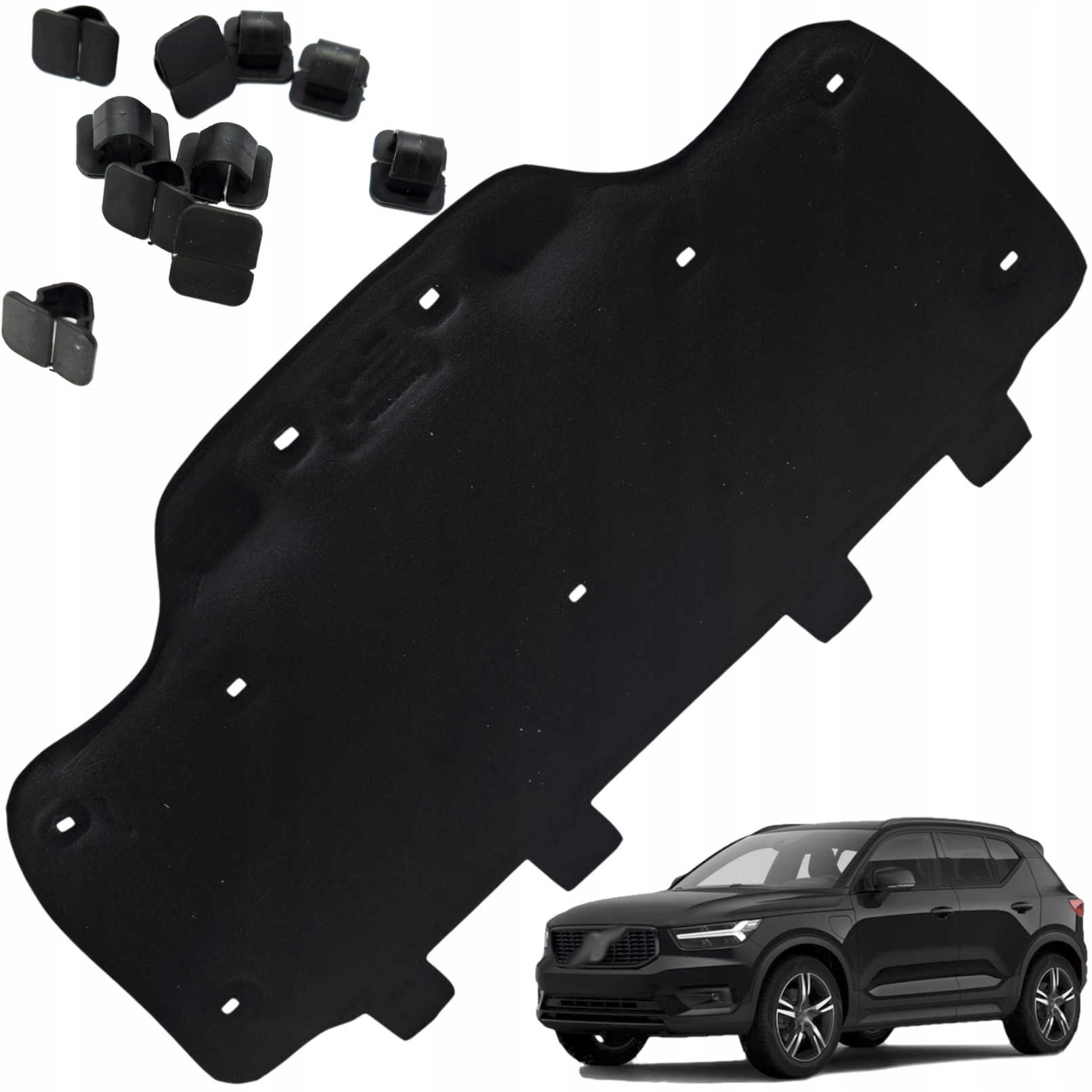 Volvo XC40 Ztlumení Masky Ztlumení Komory Podložka 18-22R sponky Hq