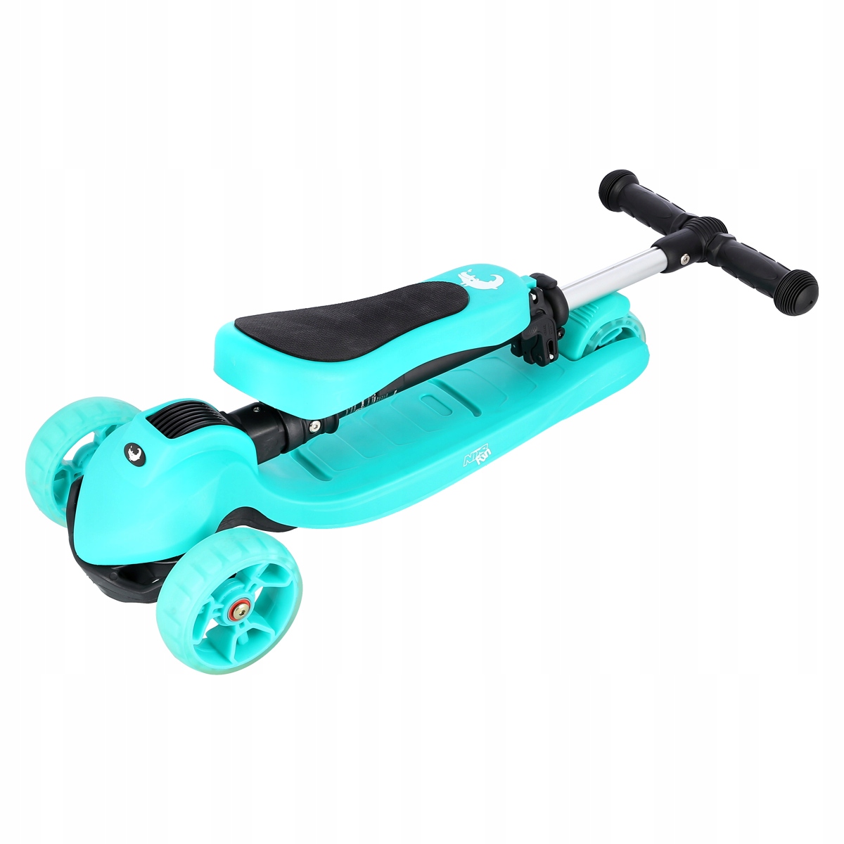 HULAJNOGA TRÓJKOŁOWA DZIECIĘCA KOŁA LED BALANSOWA 2W1 DLA DZIECI Hamulec tak