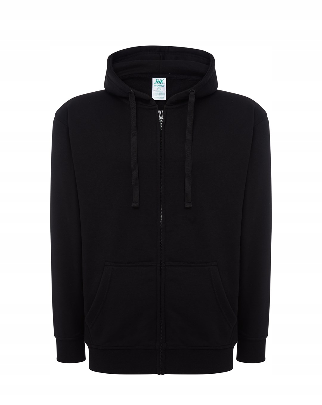 

Bluza z kapturem na suwak kieszenie Jhk bla L