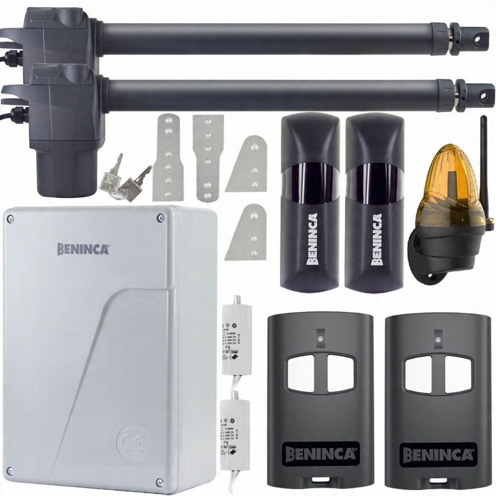 

Zestaw Bram Siłownik Beninca Bill 30 2xPilot Lampa