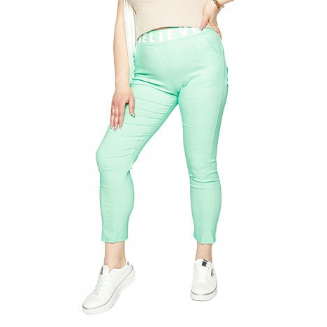 

YY5200TM Miętowe Damskie Spodnie 2XL/3XL