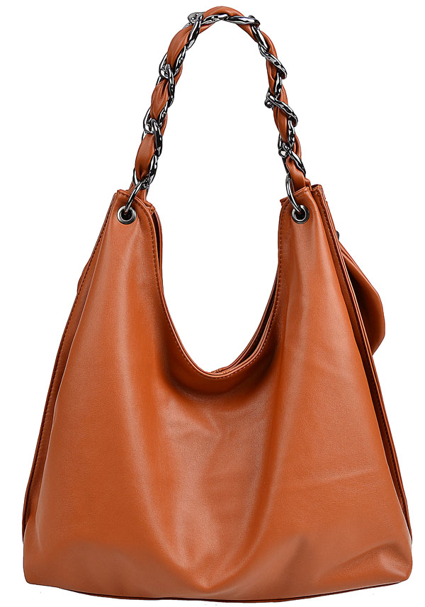 

Ib Torebka damska Worek na ramię A4 na pasku