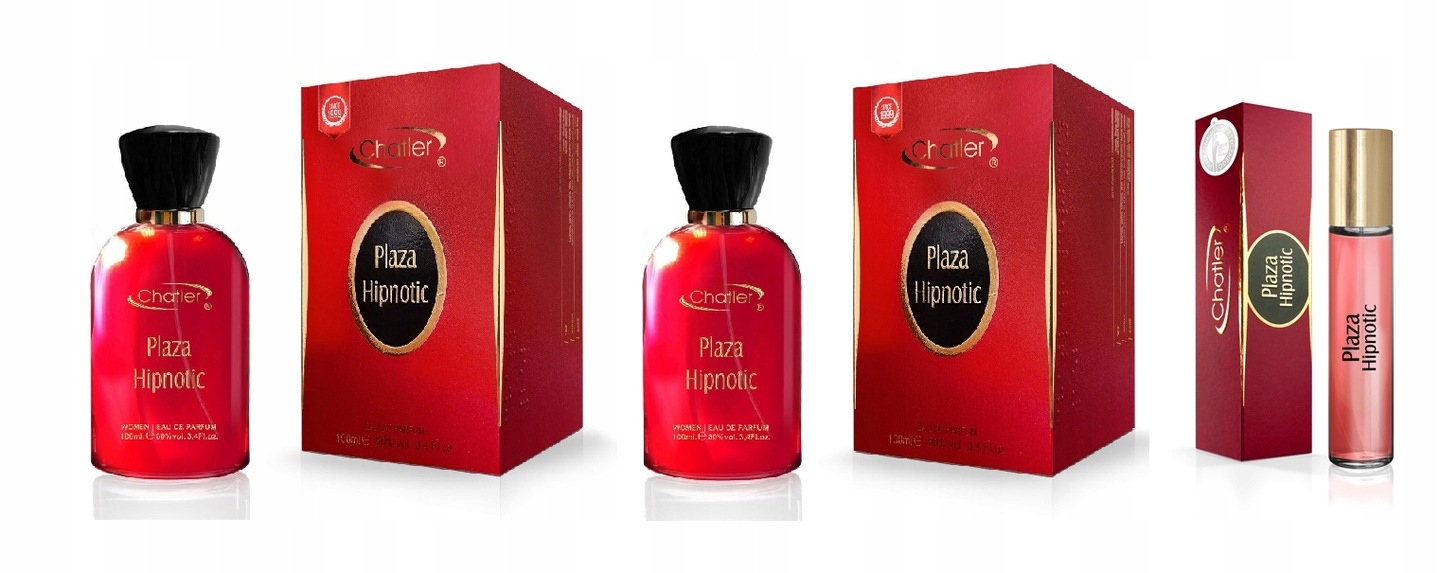 Chatler Plaza Hipnotic 2x100 ml 30 ml parfémovaná voda Set