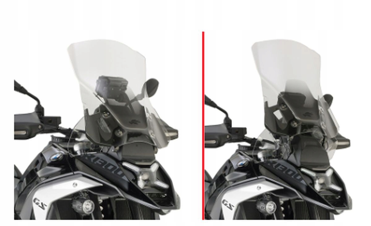 Kappa 2024/03 Sklo Bmw R 1300GS '24, (51 X 44,5CM) Priehľadné Pre Mode