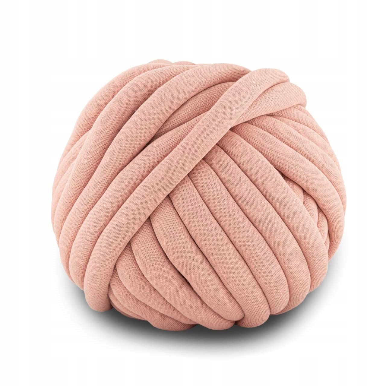 Marshmallow Vlákno tlustá tunelová šňůra Růžové Zlato 30m yarnart 906