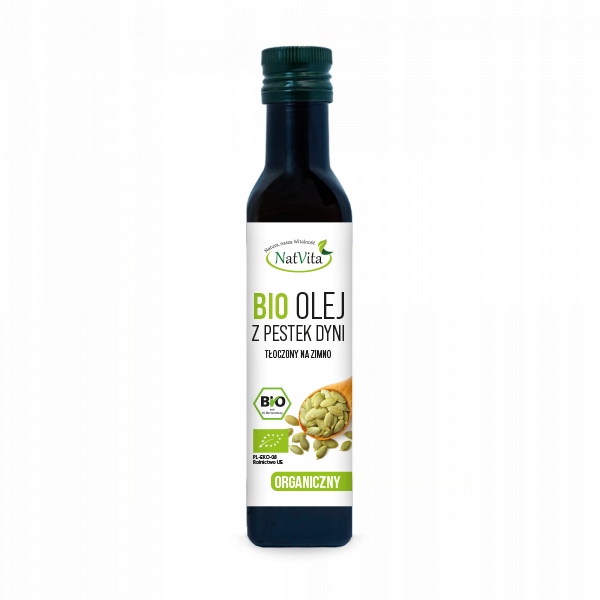 

Olej z Pestek Dyni Bio zimnotłoczony 250ml NatVita