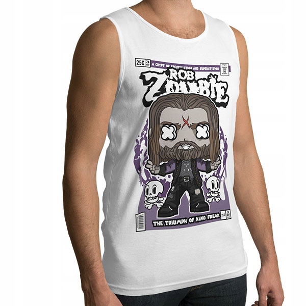TANK TOP HORROR/ROCK ROB ZOMBIE Marka bez marki