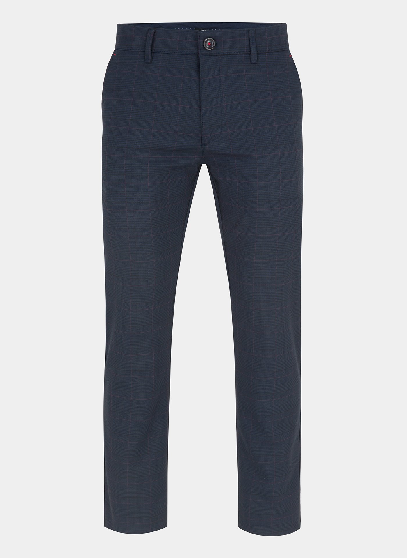 Granatowe spodnie męskie wizytowe Pako Lorente W30 L32 Fason proste