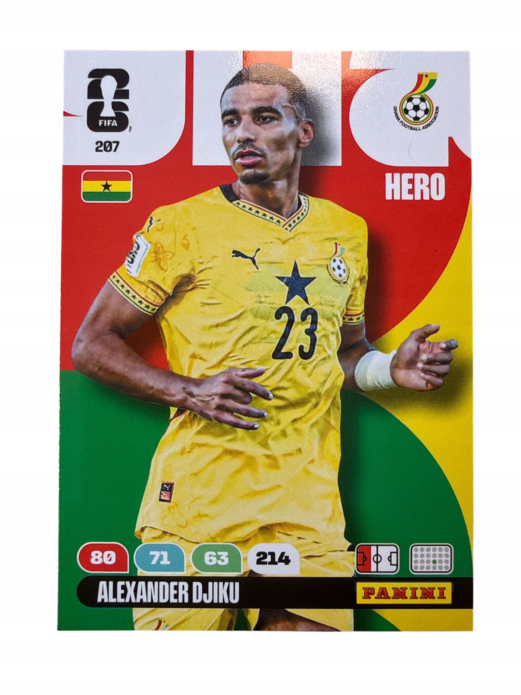 Fifa World Cup America 2026 Panini Ghana 207 Djiku