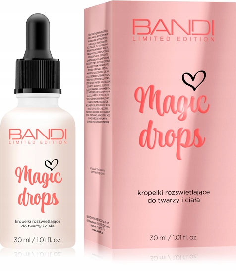 Bandi Magic Drops 30 ml kropelki rozświetlające