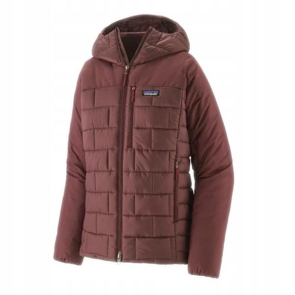 Kurtka damska Patagonia Hi-Loft Nano Puff Hoody Dark Ruby Rozmiar: S