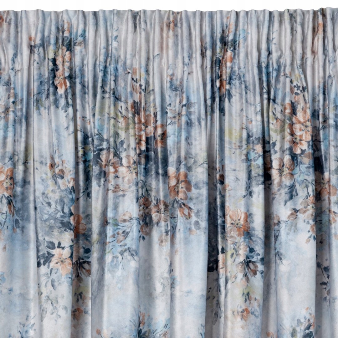 ZASŁONA GOTOWA MARISA NA TAŚMIE 140X270 CM SZARY Wysokość produktu 270 cm